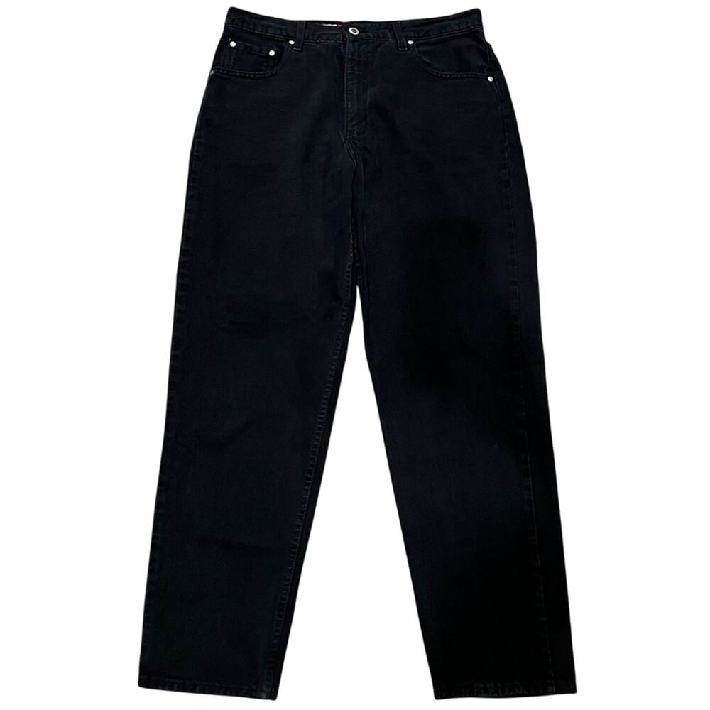Levi's Vintage 90's Black Silver Tab Loose Jeans 34x31